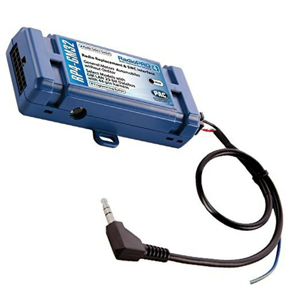 PAC RP4-GM32 Radio Replacement Interface with Built-in SWC Retention and Navigation Output for Select Chevy and GMC Vehicles