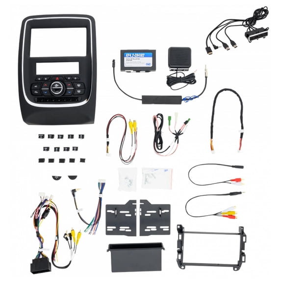 PAC RPK4-CH4102 RadioPRO Integrated Installation Kit with Integrated Climate Controls for 2014-2020 Dodge Durango