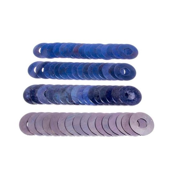 PAC Racing Springs PAC-KS92 1.5 x 0.64 in. Shim Kit - 64 Piece