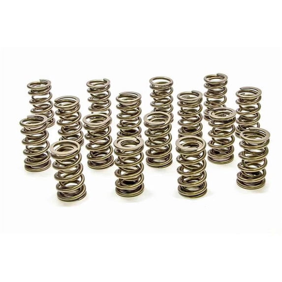 PAC Racing Springs RPM Series Dual Valve Spring - 369 lbs Rate 1.000 in. Coil Bind - 1.290 in. OD - Pack of 16