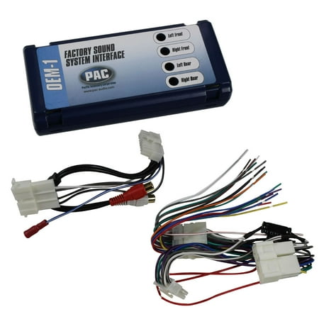 PAC - Radio Replacement Interface for Select Chevrolet Corvette Vehicles - Blue