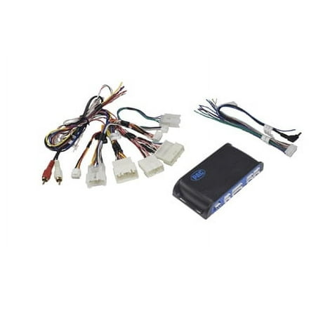 PAC - Radio Replacement and Steering Wheel Control Interface for Select Toyota, Lexus, and Scion Vehicles - Black/Blue