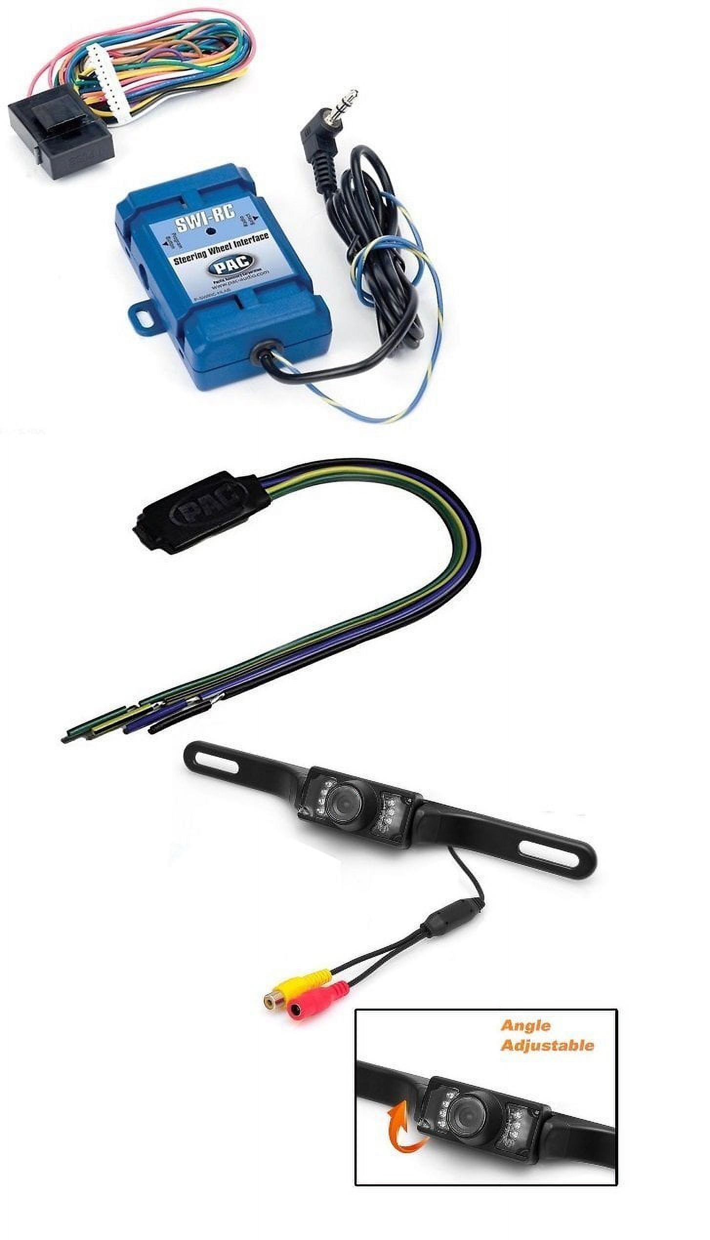 PAC SWIRC Steering Wheel Control Interface+PAC TR1 Video Lockout