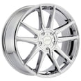 thumbnail image 1 of PACER 790c insight 17x7.5 +42et 73.00mm chrome plated wheel Fits select: 2018-2023 CHEVROLET EQUINOX, 2003-2023 TOYOTA COROLLA, 1 of 5
