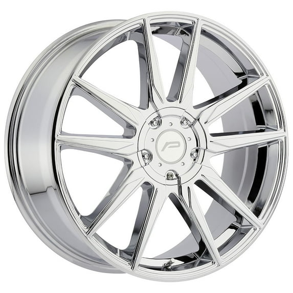 PACER 790c insight 17x7.5 +42et 73.00mm chrome plated wheel Fits select: 2018-2023 CHEVROLET EQUINOX, 2003-2023 TOYOTA COROLLA