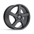 thumbnail image 1 of PACER 791b essence 17x7.5 +42et 73.00mm gloss black wheel Fits select: 1996-2018 TOYOTA RAV4, 1997-2023 HONDA CR-V, 1 of 5