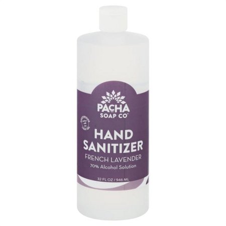 PACHA SOAP CO. French Lavender Hand Sanitizer 32 oz.