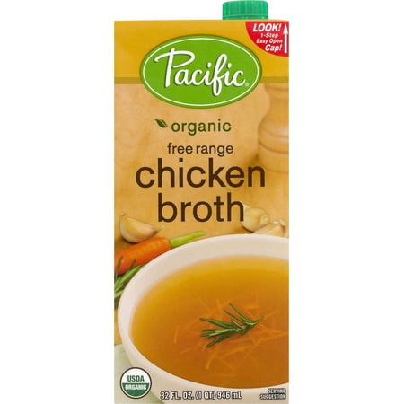 PACIFIC FOODS BROTH CHKN FRANGE ORG GF 32 OZ - Pack of 12