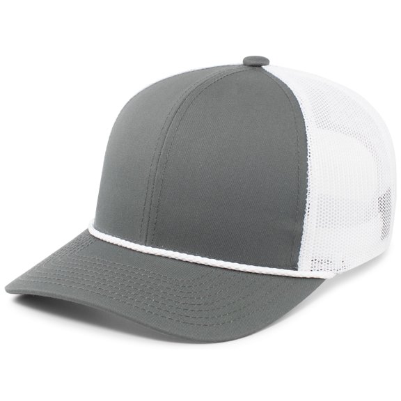 PACIFIC HEADWEAR 104BR Trucker Snapback Braid Cap