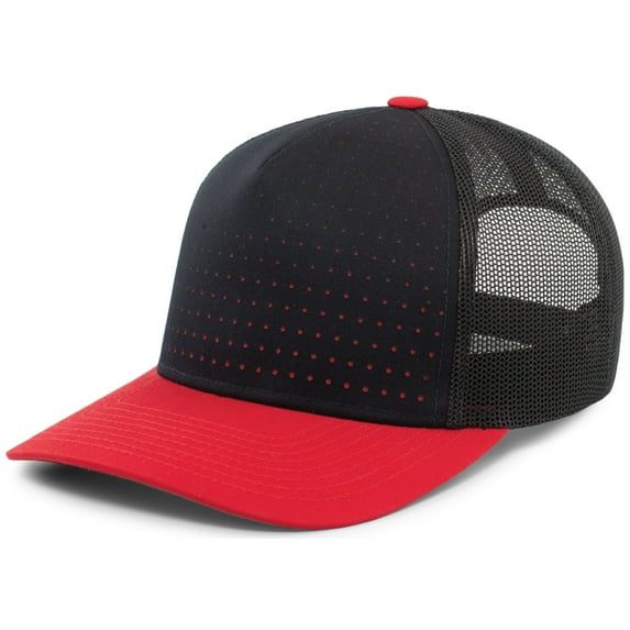 PACIFIC HEADWEAR105PPerforated 5-Panel Trucker Snapback Cap