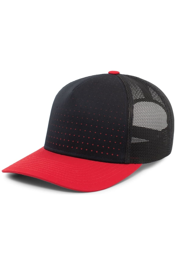 105PPerforated 5-Panel Trucker Snapback Cap