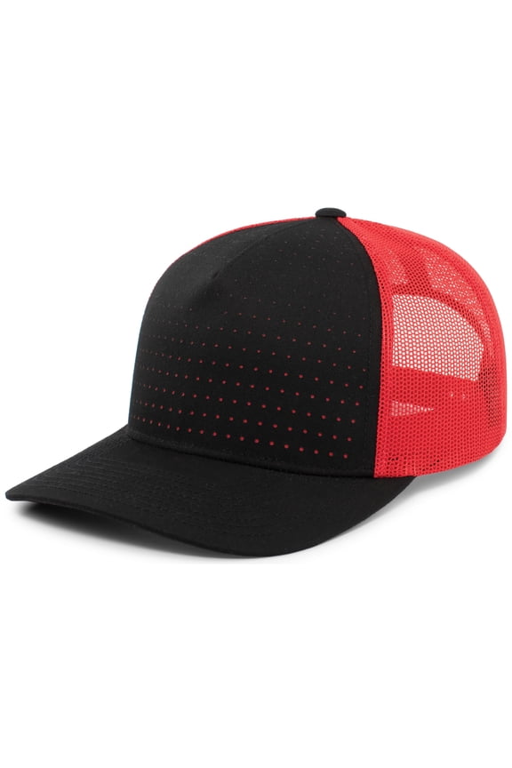 105PPerforated 5-Panel Trucker Snapback Cap