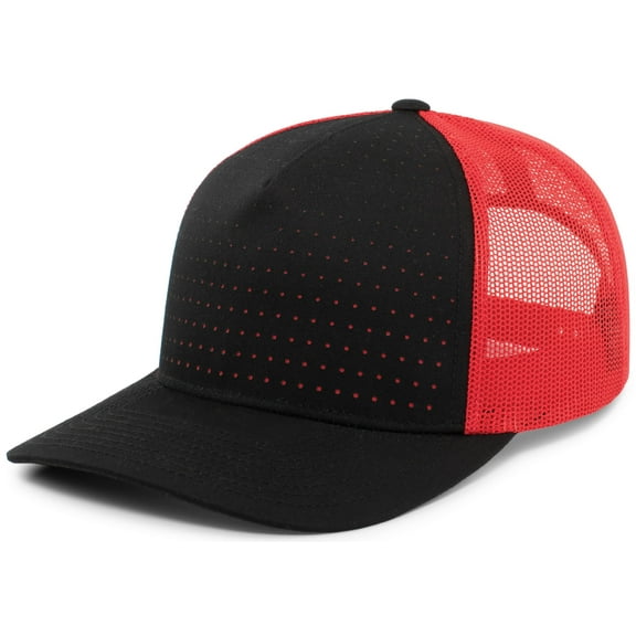 PACIFIC HEADWEAR105PPerforated 5-Panel Trucker Snapback Cap