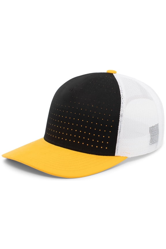 105PPerforated 5-Panel Trucker Snapback Cap