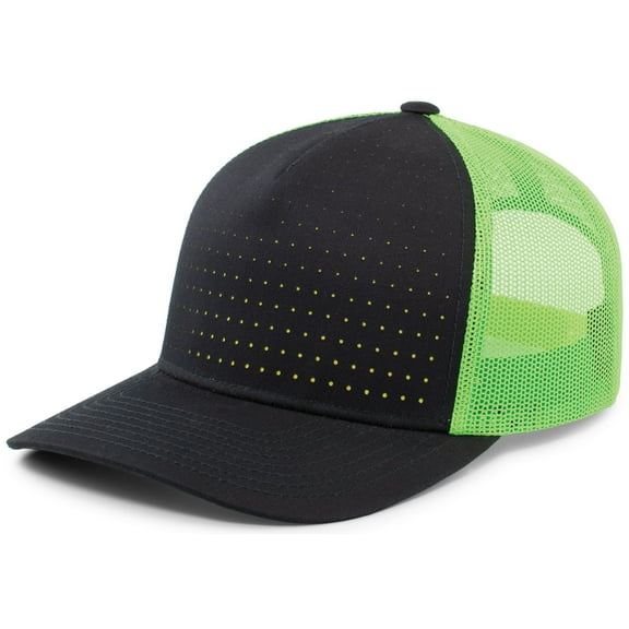PACIFIC HEADWEAR105PPerforated 5-Panel Trucker Snapback Cap