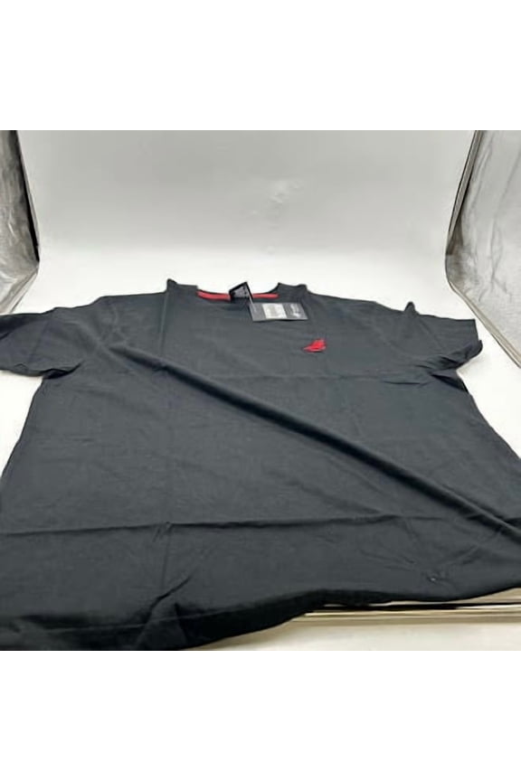 MEN'S SHORT SLEEVE TEE SHIRT - SIZE: MEN XL - BLACK/RED