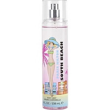 ( PACK 3) PARIS HILTON PASSPORT SOUTH BEACH BODY MIST 8 OZ By Paris Hilton