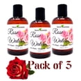 thumbnail image 1 of PACK of 3 Premium Organic Moroccan Rose Water - 4oz - Imported From Morocco - 100% Pure (Food Grade) No Oils or Alcohol - Rich in Vitamin A & C Perfect for Hydrating & Rejuvenating Your Face & Neck, 1 of 1