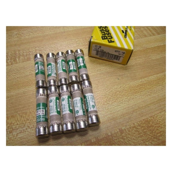 PACK OF 10 FUSES SC-30 Buss class G Time-Delay 30A 480V