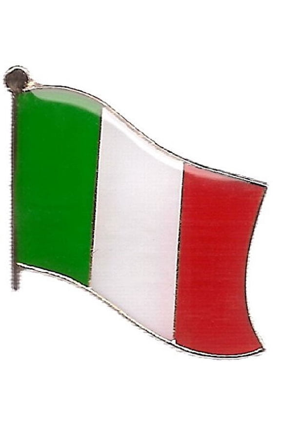 PACK OF 12 Italian Flag Lapel Pins, Italy Flag Pin (12)