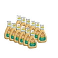 PACK OF 12 Ken's Steak House Lite Honey Mustard Dressing, 16 fl oz