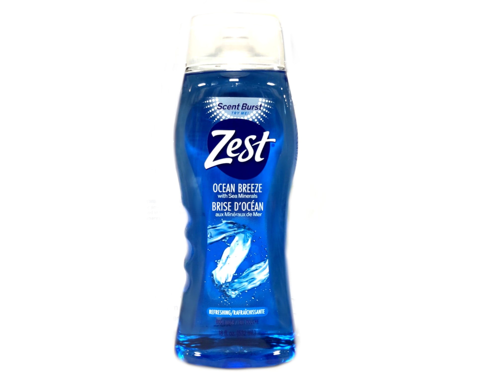 PACK OF 12 - Ocean Breeze Body Wash 18 fl. oz. Bottle