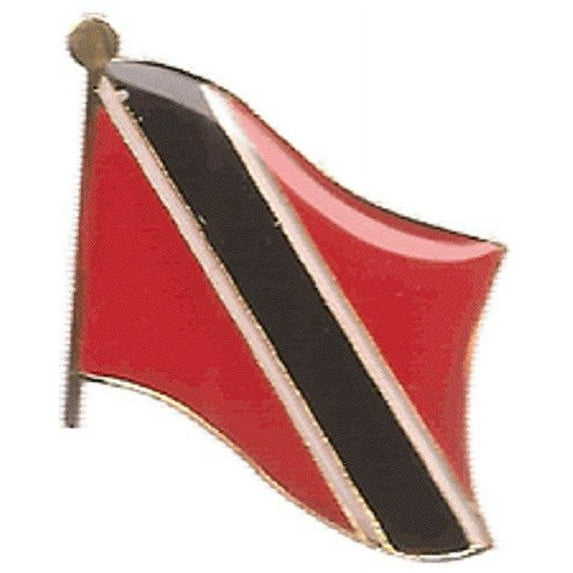PACK OF 12 Trinidad and Toboggan Flag Lapel Pins, Trinidad and Tobago Flag Pin
