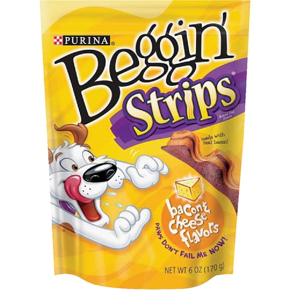 14-pack Beggin' Beggin' Strips Dog Treats Bacon & Cheese Flavor - Jerky Treats - 14 Pack, 6 oz. Pouch — Residential Use, Standard Application