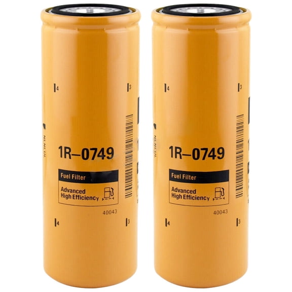 PACK OF 2 -- 1R0749 For Caterpillar / CAT Fuel Filter 1R-0749 BF7587 P551311