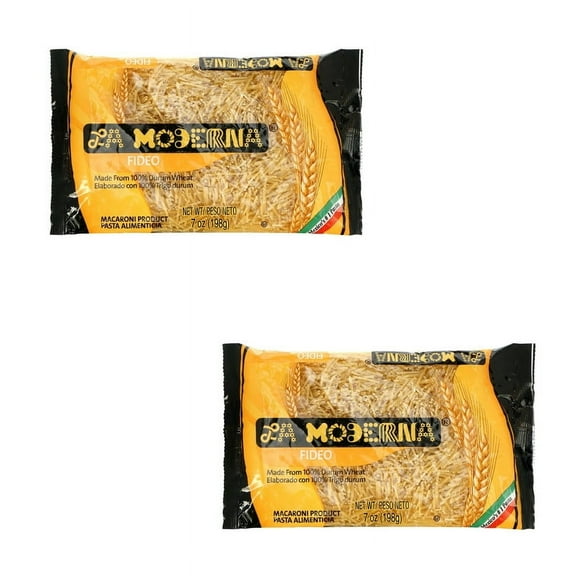 (PACK OF 2) La Moderna Fideo Macaroni,