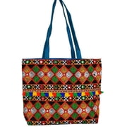 PACK OF 2 NEW HANDMADE WOMEN HANDBAG PURSE HAND EMBROIDERED HANDBAG