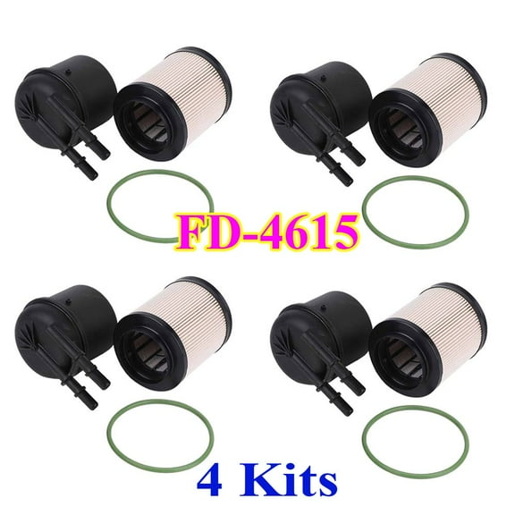 PACK OF 4 FD4615 For Ford Diesel Fuel Filter US STOCK