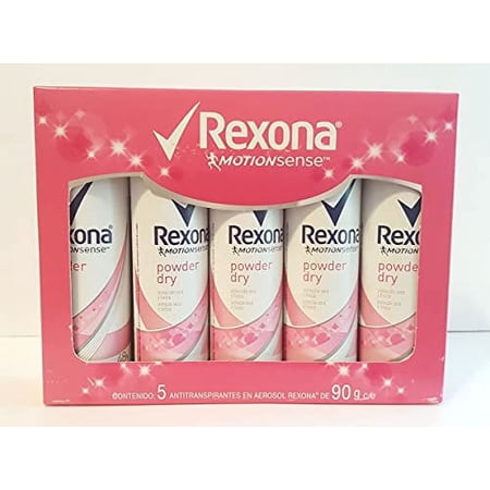 PACK OF 5  MOTIONSENSE DEODORANT SPRAY POWDER DRY  150ml EACH 48h