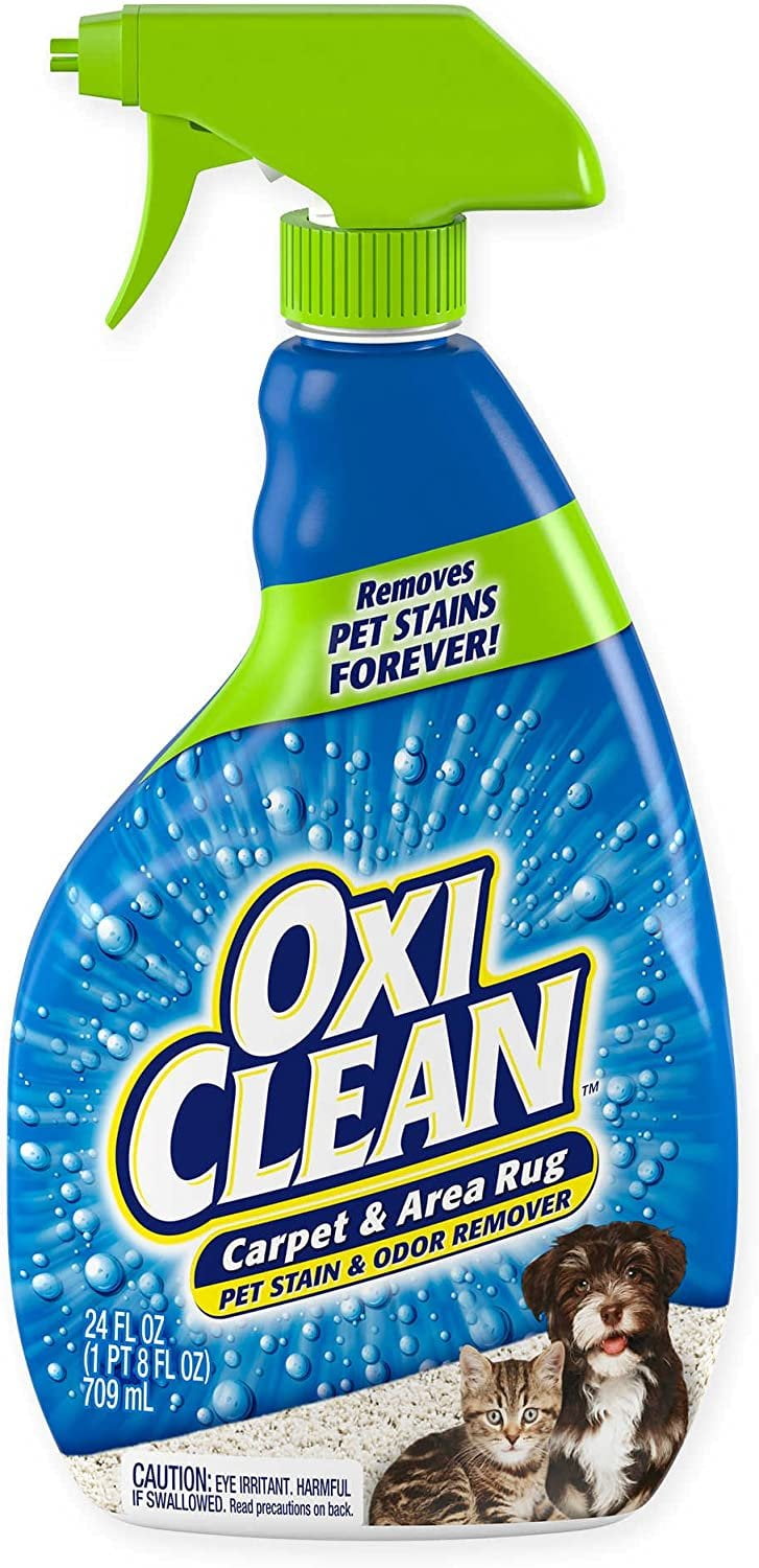 PACK OF 7 Oxi Clean Carpet & Area Rug Pet Stain & Odor Remover, 24.0 FL OZ