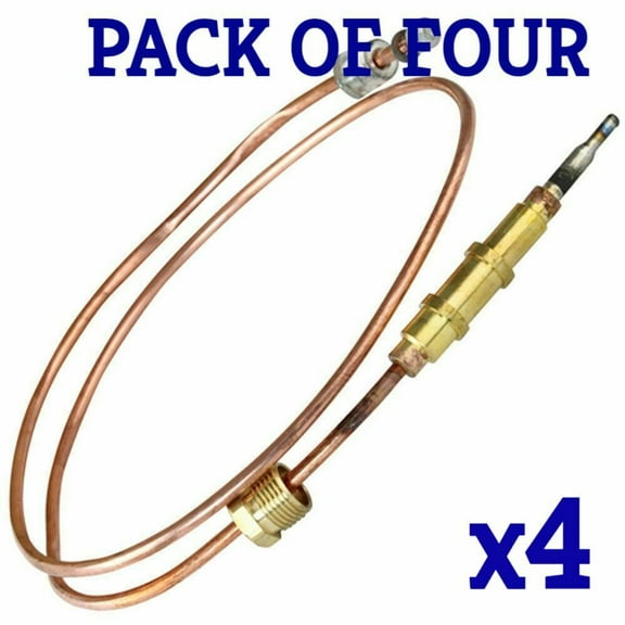 PACK OF FOUR Hearth & Home, Heat & Glo, Heatilator Thermocouple Part #72956