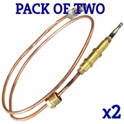 PACK OF TWO Hearth & Home, Heat & Glo, Heatilator Thermocouple Part #72956