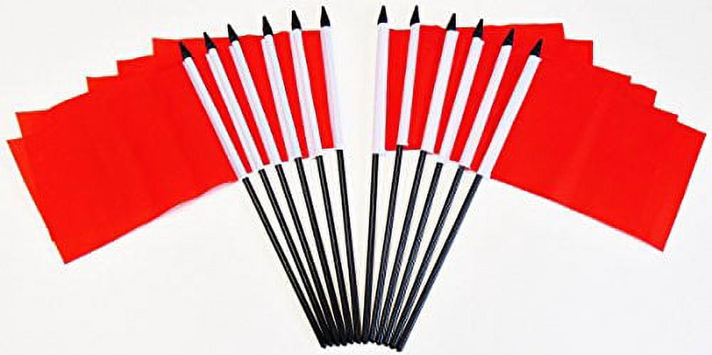 Red Small Flaglets PACK of 12 4