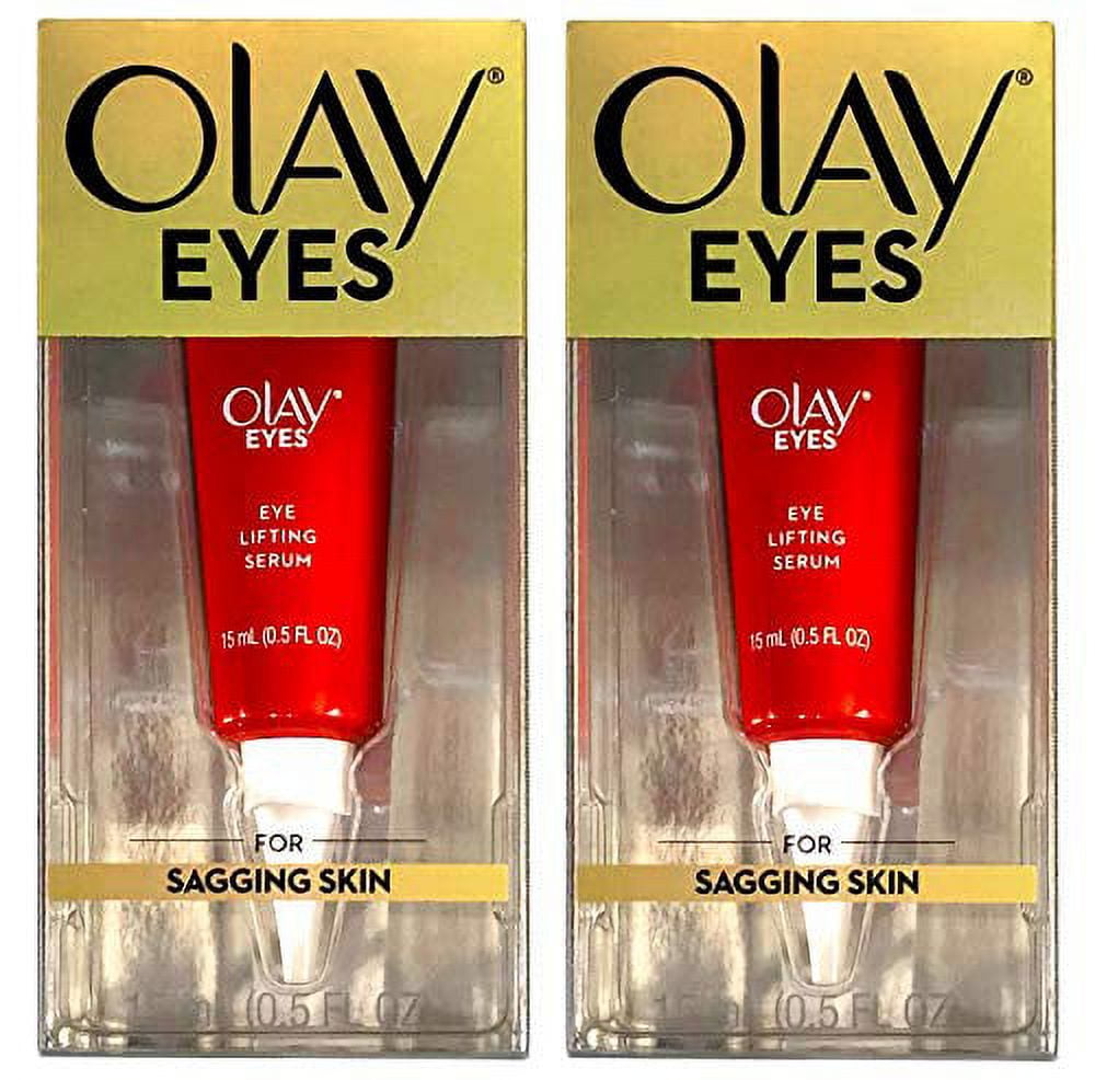 (PACK of 2) Olay Eyes Eye Lifting Serum for Under Eye Sagging Skin, 0.5