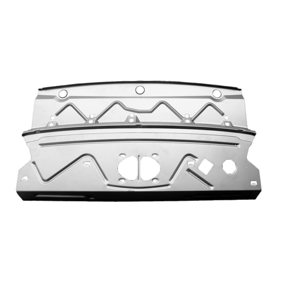 PACKAGE TRAY; B-O-P 2-DOOR MODELS; SPEAKER SHELF; MADE OF STEEL