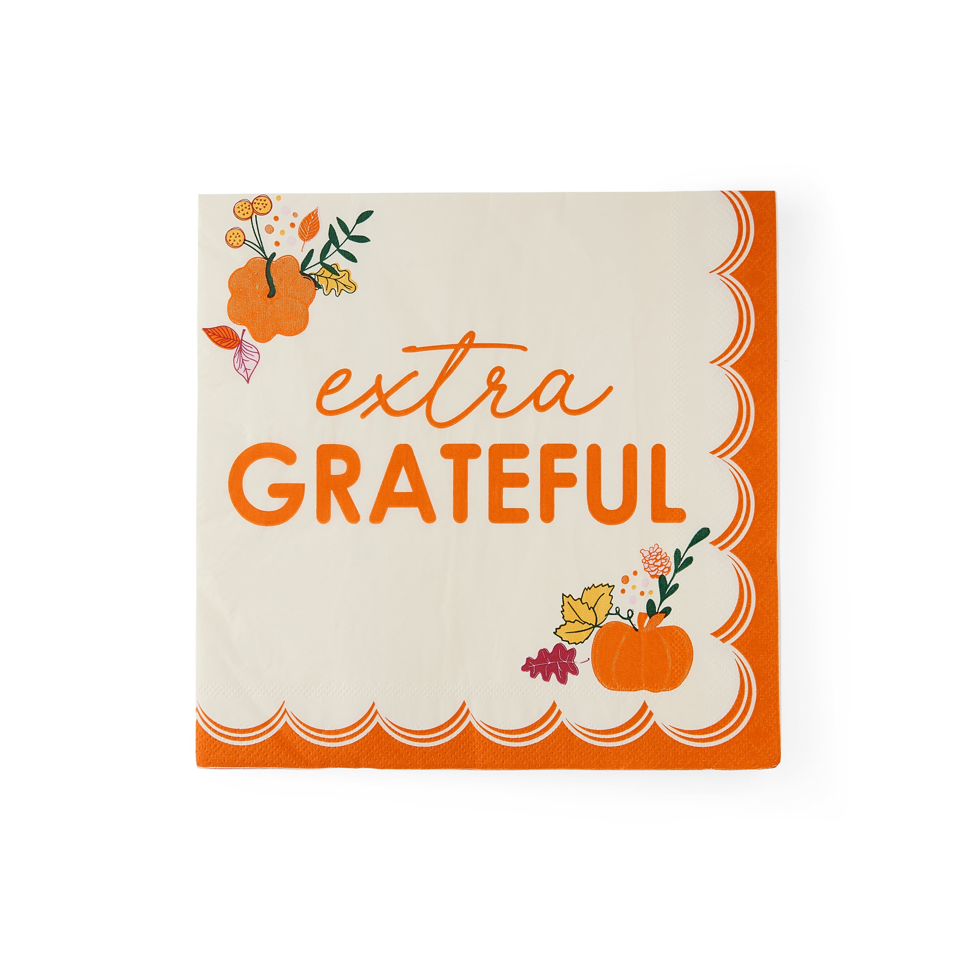 Packed Party Extra Grateful Thanksgiving Paper Napkins 20 count