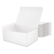 PACKHOME 30 White Gift Boxes with Lids, Paper Gift Boxes Bulk for Wedding, 9.5x6.5x4 inches
