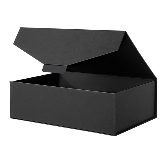 PACKHOME Gift Box, Black Bridesmaid Box with Lid, 13.5x9x4.1 inches(No ...
