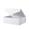 thumbnail image 1 of PACKHOME Gift Box, White Bridesmaid Box with Lid, 11.5x8.1x3.8 inches(No Magnetic, No stickers, Matte), 1 of 8