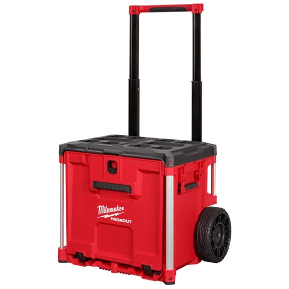 PACKOUT Rolling Drawer Tool Box Modular Storage System 250 lb Capacity Impact Resistant Polypropylene Body with All Terrain Wheels