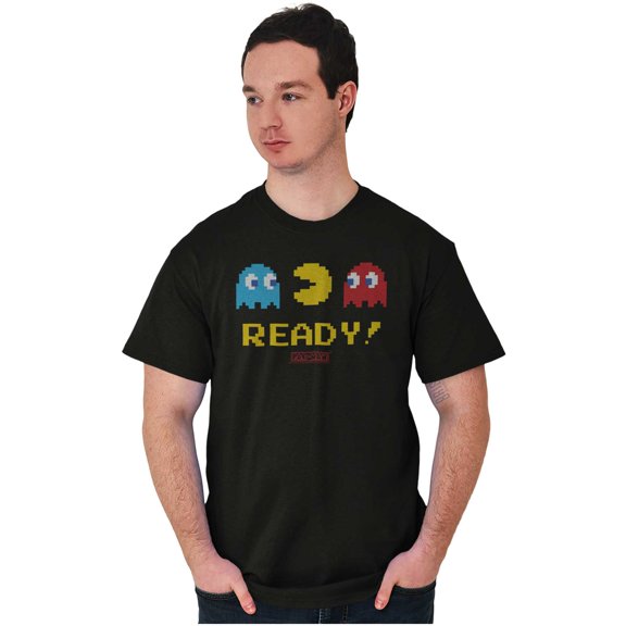 PACMAN 1980s Vintage Video Game Unisex Plus Size Graphic Tee Brisco Brands 3X