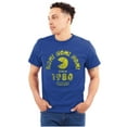 thumbnail image 1 of PACMAN 80s Arcade Game Nom Nom Unisex Plus Size Graphic Tee Brisco Brands 2X, 1 of 5