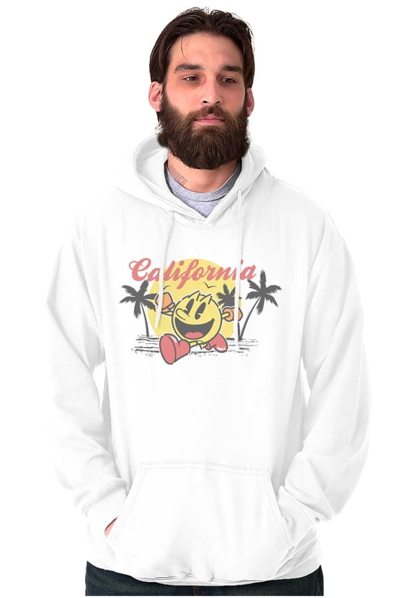 PACMAN Arcade Game California Run Hoodie Sweatshirt Women Men Brisco Brands X