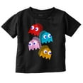 thumbnail image 1 of PACMAN Arcade Game Pixelated Ghosts Toddler Boy Girl T Shirt Infant Toddler Brisco Brands 6M, 1 of 5