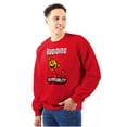 thumbnail image 1 of PACMAN Avoid Responsibility Lazy Sweatshirt for Men or Women Brisco Brands M, 1 of 6