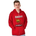 thumbnail image 1 of PACMAN Avoid Responsibility Lazy Zip Up Hoodie Men's Women's Brisco Brands M, 1 of 6